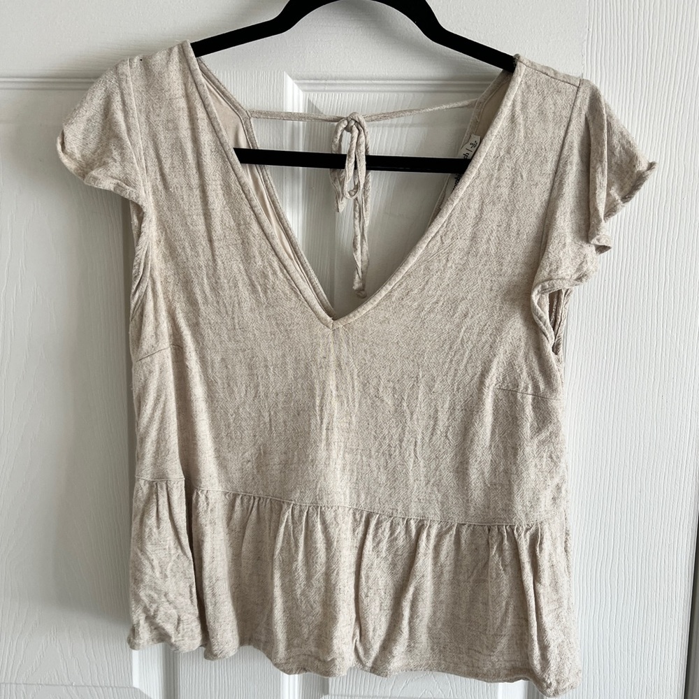 Abercrombie blouse size small